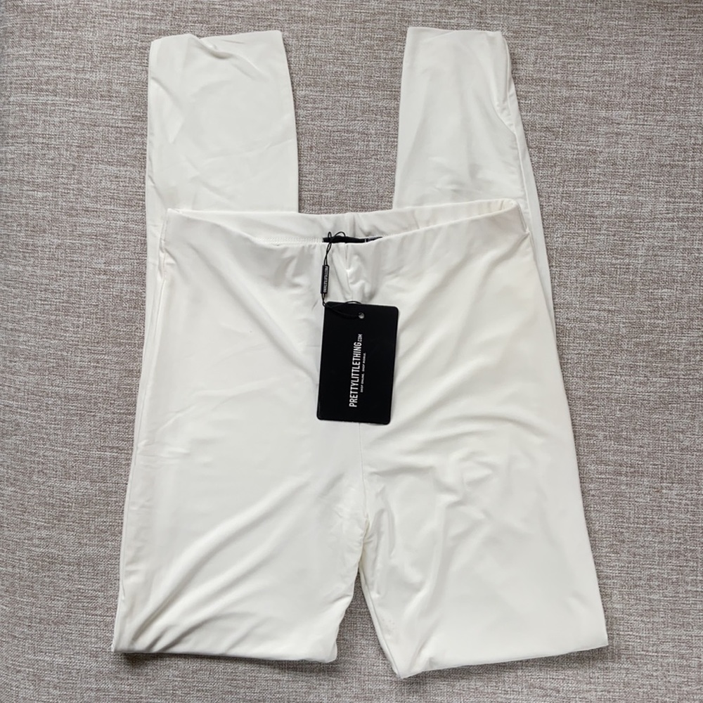 White leggings NWT